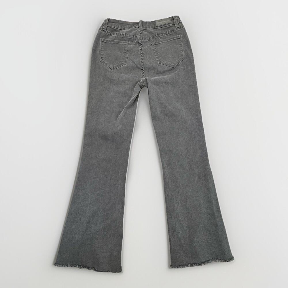 Women’s Rock & Roll Black Jeans High Rise Trouser Wide Boot Cut W29 X 34L - Picture 2 of 10